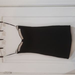 Crystal Neckline Dress